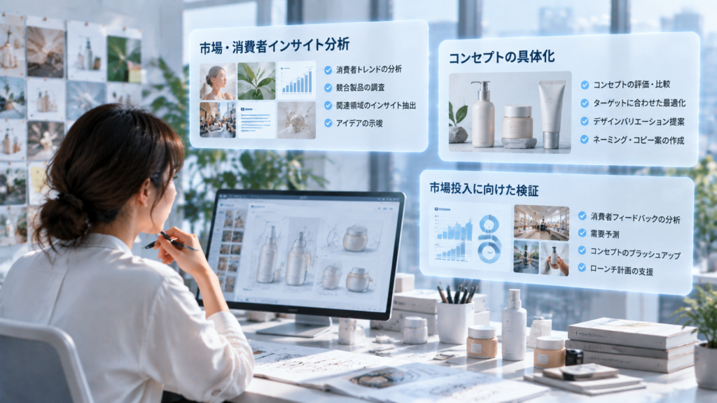 製品企画・コンセプト生成におけるAI活用支援